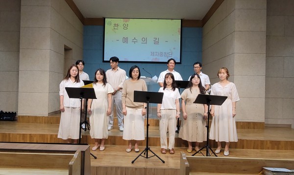 20240728 선교사 파송예배 제자중창단 